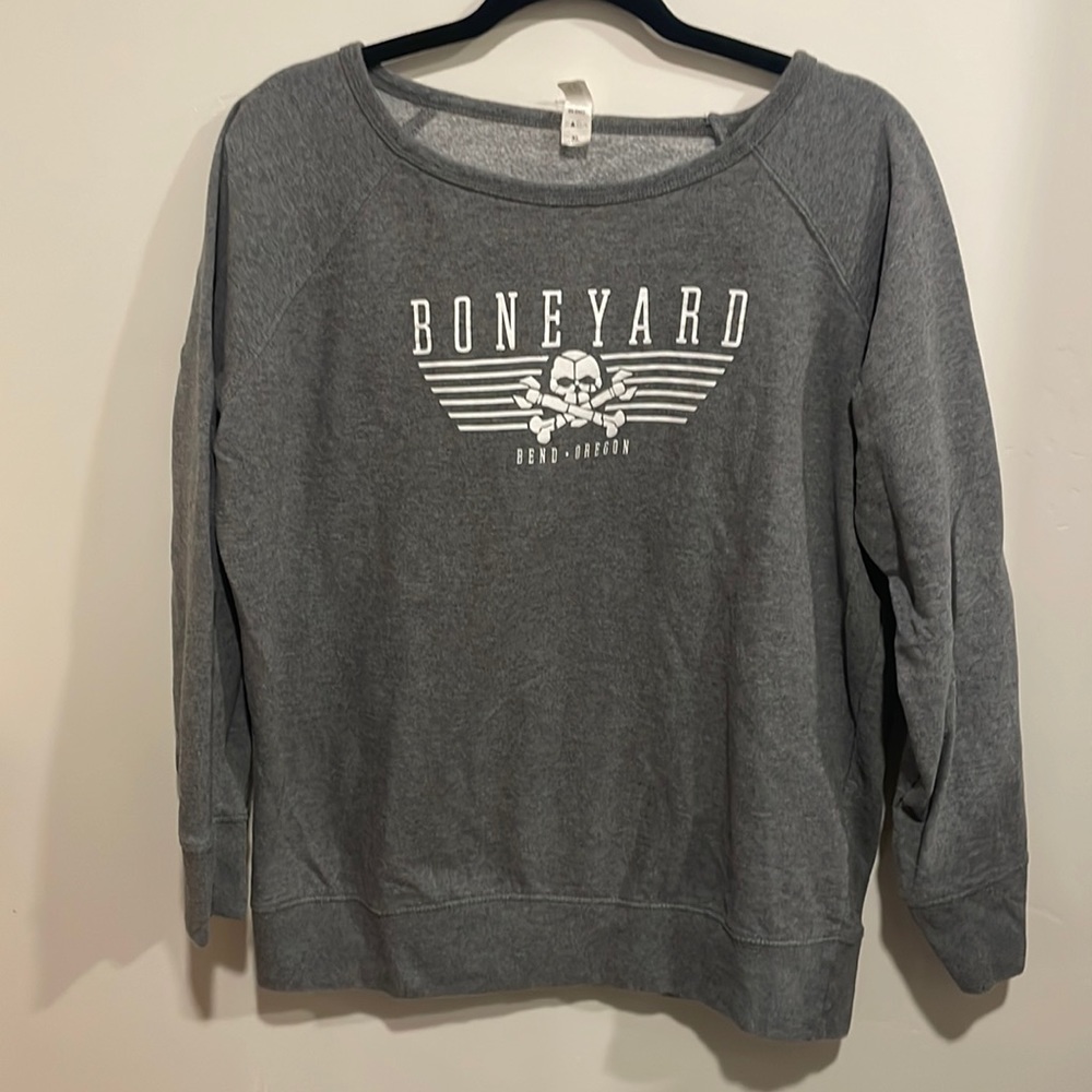 Boneyard beer sweatshirt grey‎
